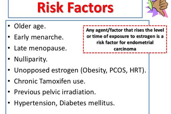risk factors for endometrial cancer